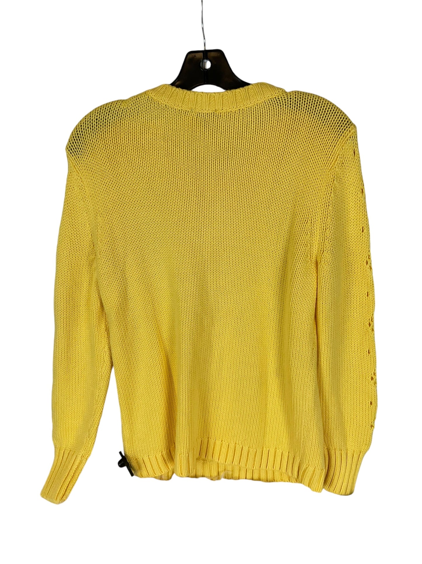 Sweater By Talbots In Yellow, Size: Mp