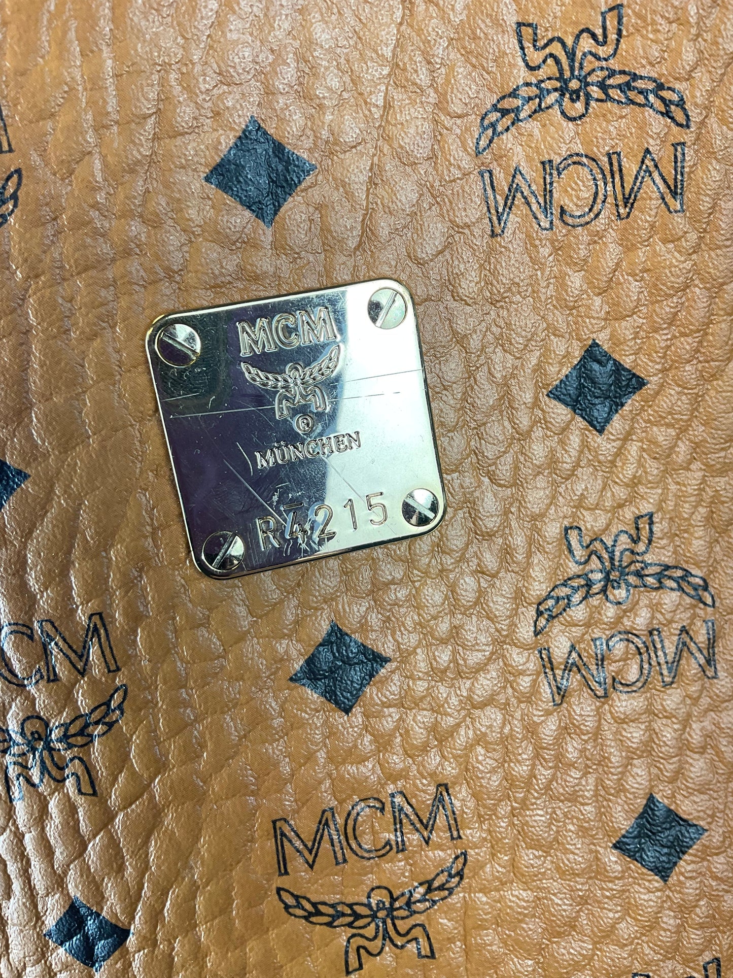 Handbag Designer By Mcm, Size: Large