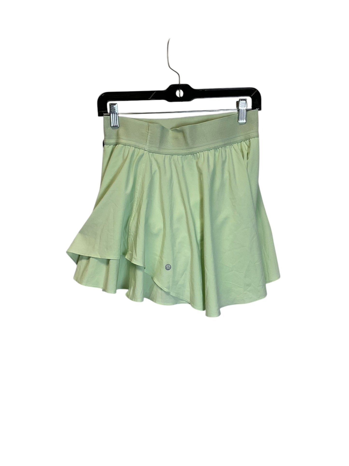 Athletic Skort By Lululemon In Green, Size: 6