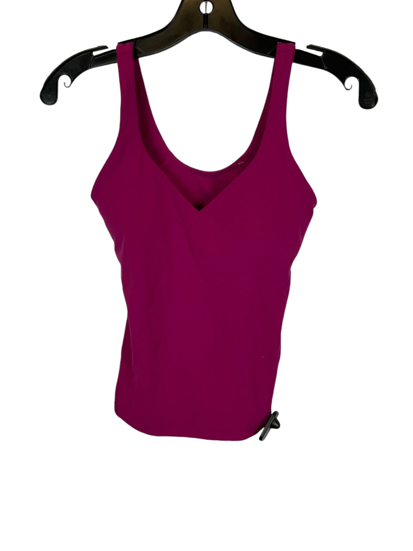 Athletic Tank Top By Lululemon In Purple, Size: 4