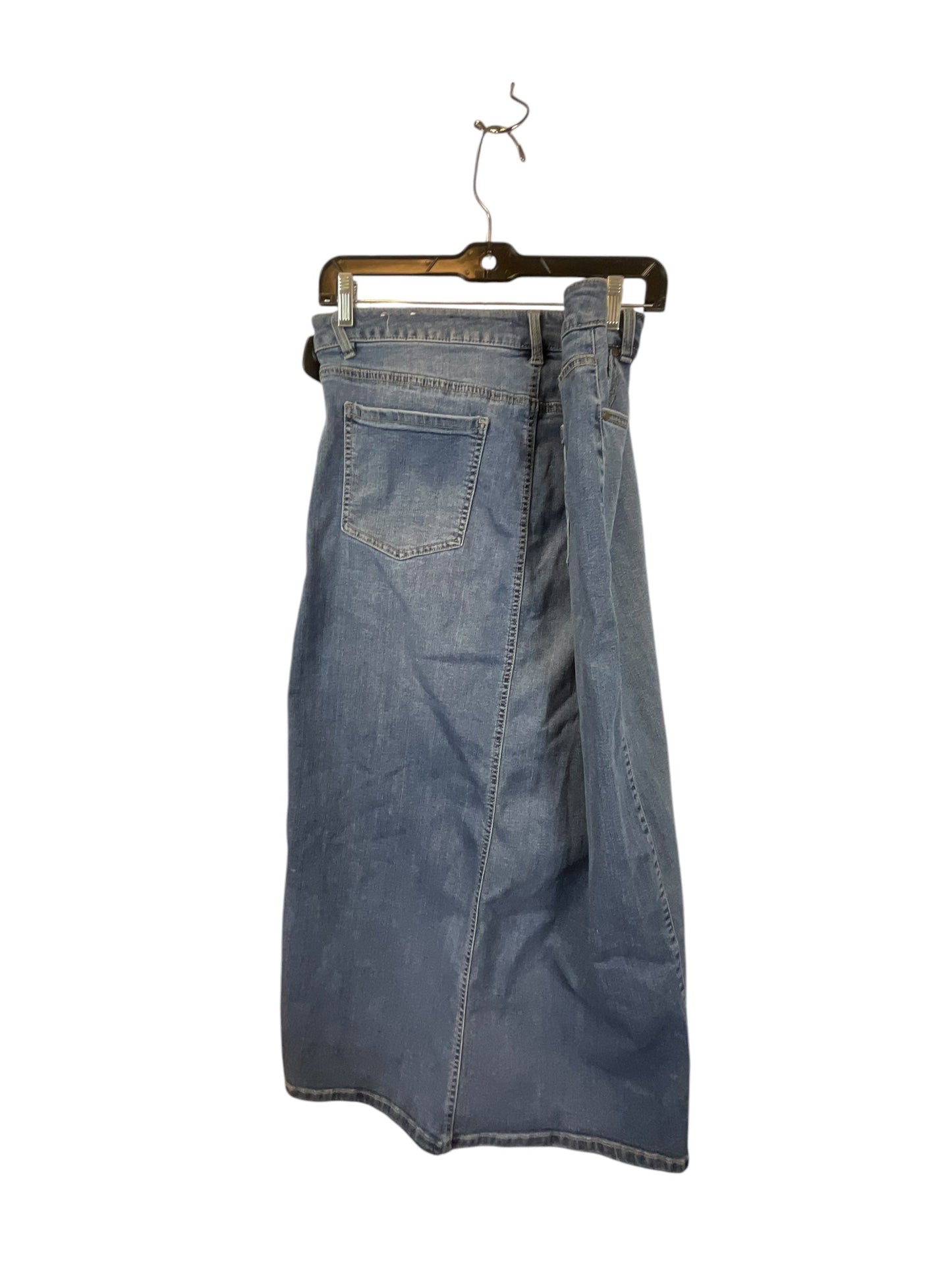 Skirt Maxi By Rachel Zoe In Blue Denim, Size: 14