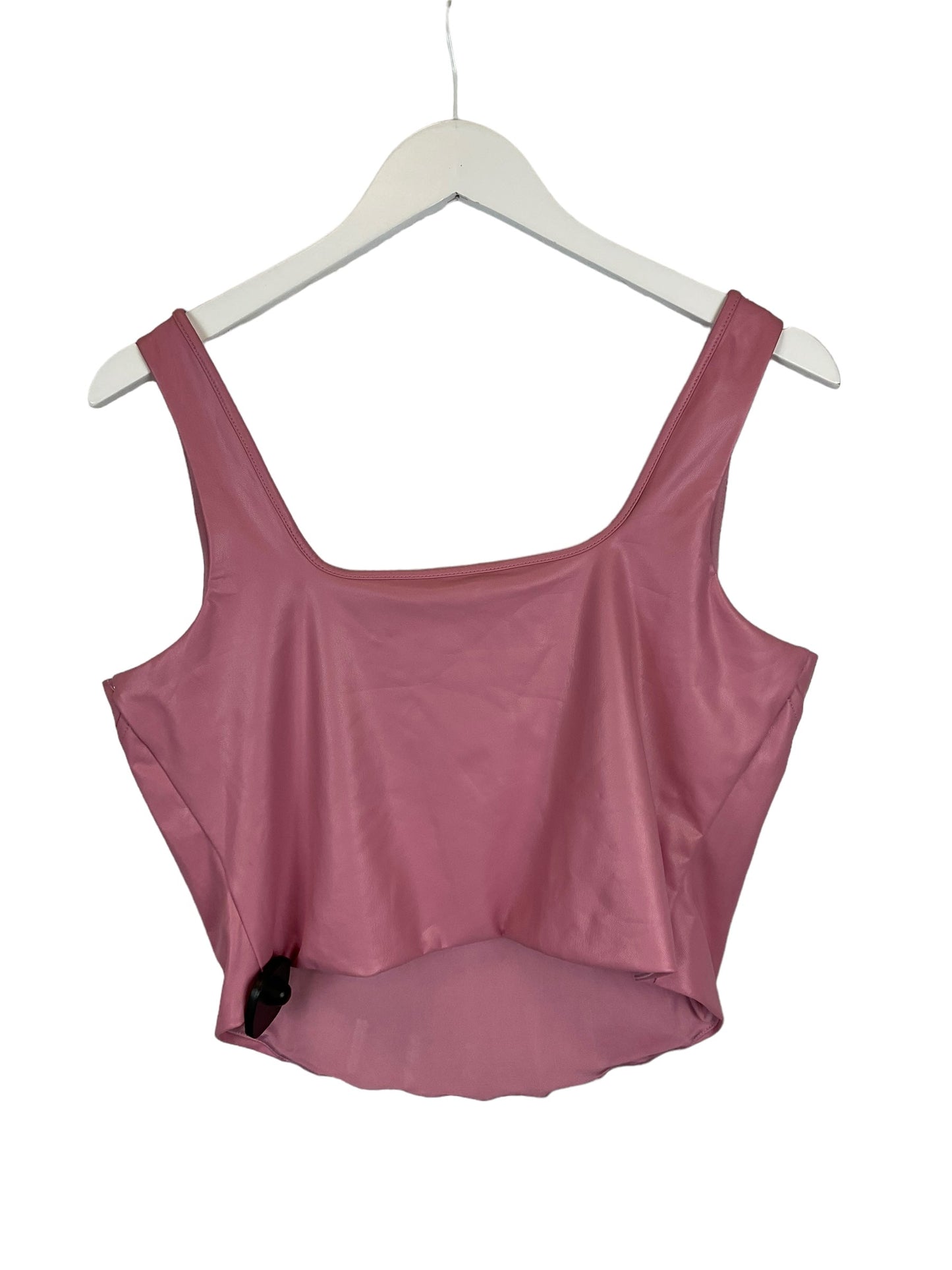 Pink Top Sleeveless Express, Size L