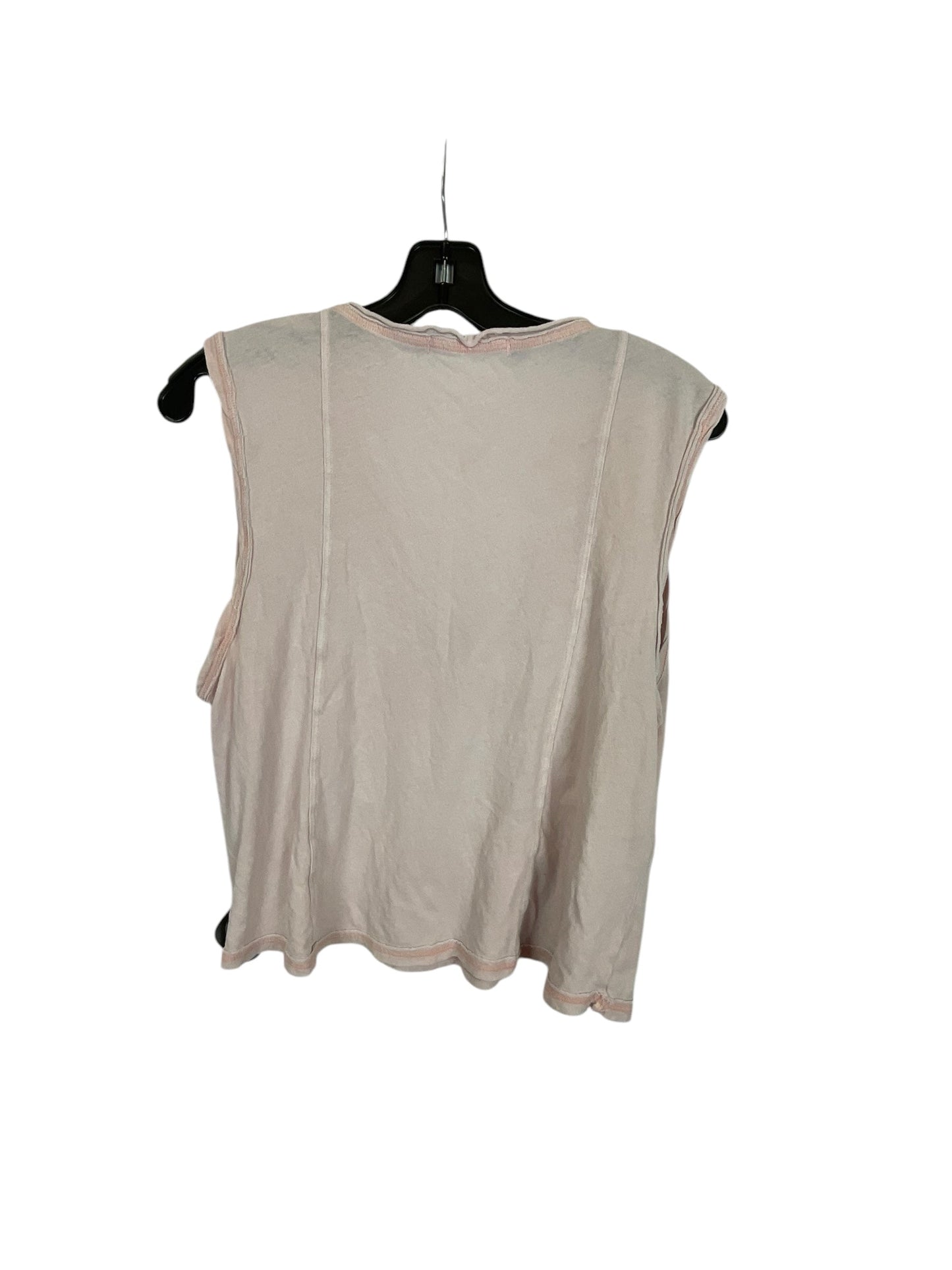 Top Sleeveless By Free People In Pink, Size: S