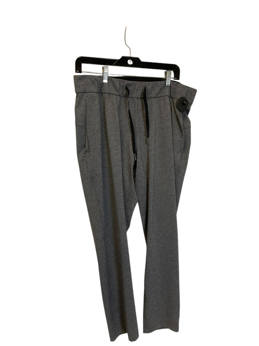 Athletic Pants By Lululemon In Grey, Size: 10