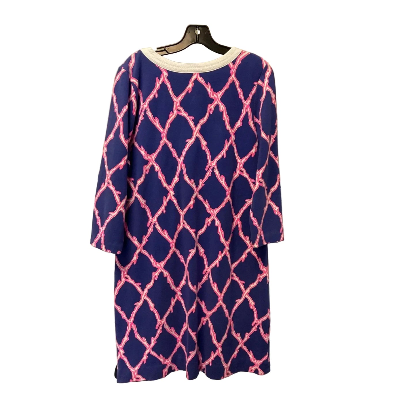 Dress Designer By Lilly Pulitzer In Blue, Size: L