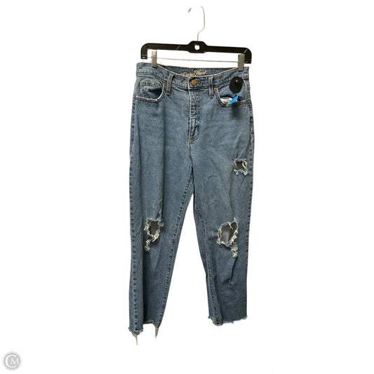 Jeans Straight By Universal Thread In Blue Denim, Size: 10