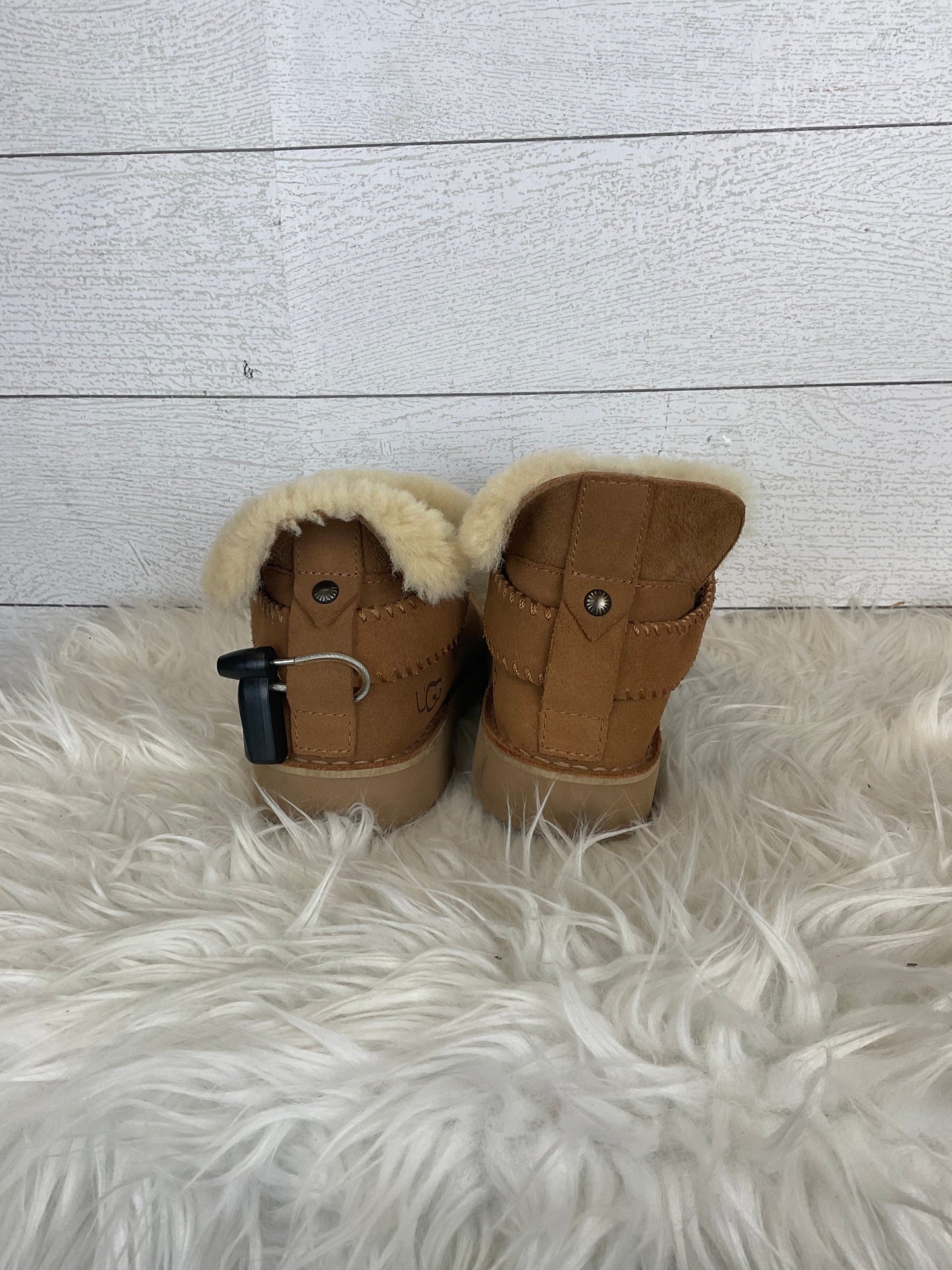 Shoes Designer By Ugg In Tan, Size: 6.5