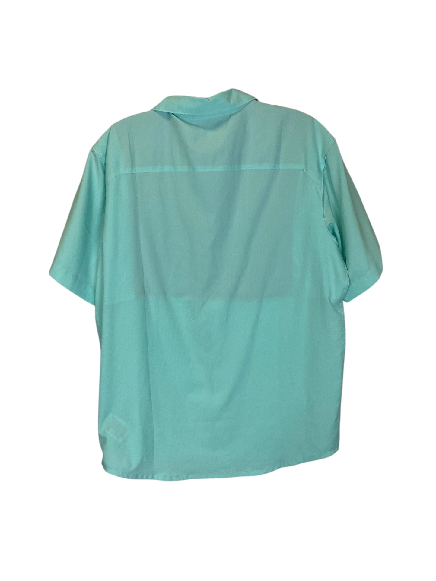 Top Short Sleeve By Columbia In Blue, Size: M