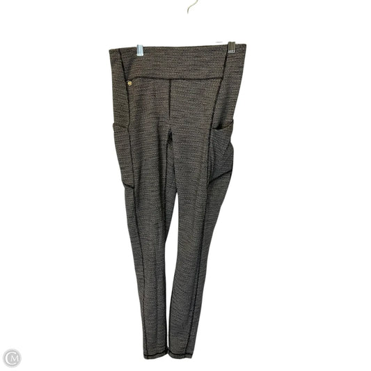 Athletic Leggings By Lululemon In Grey, Size: 8