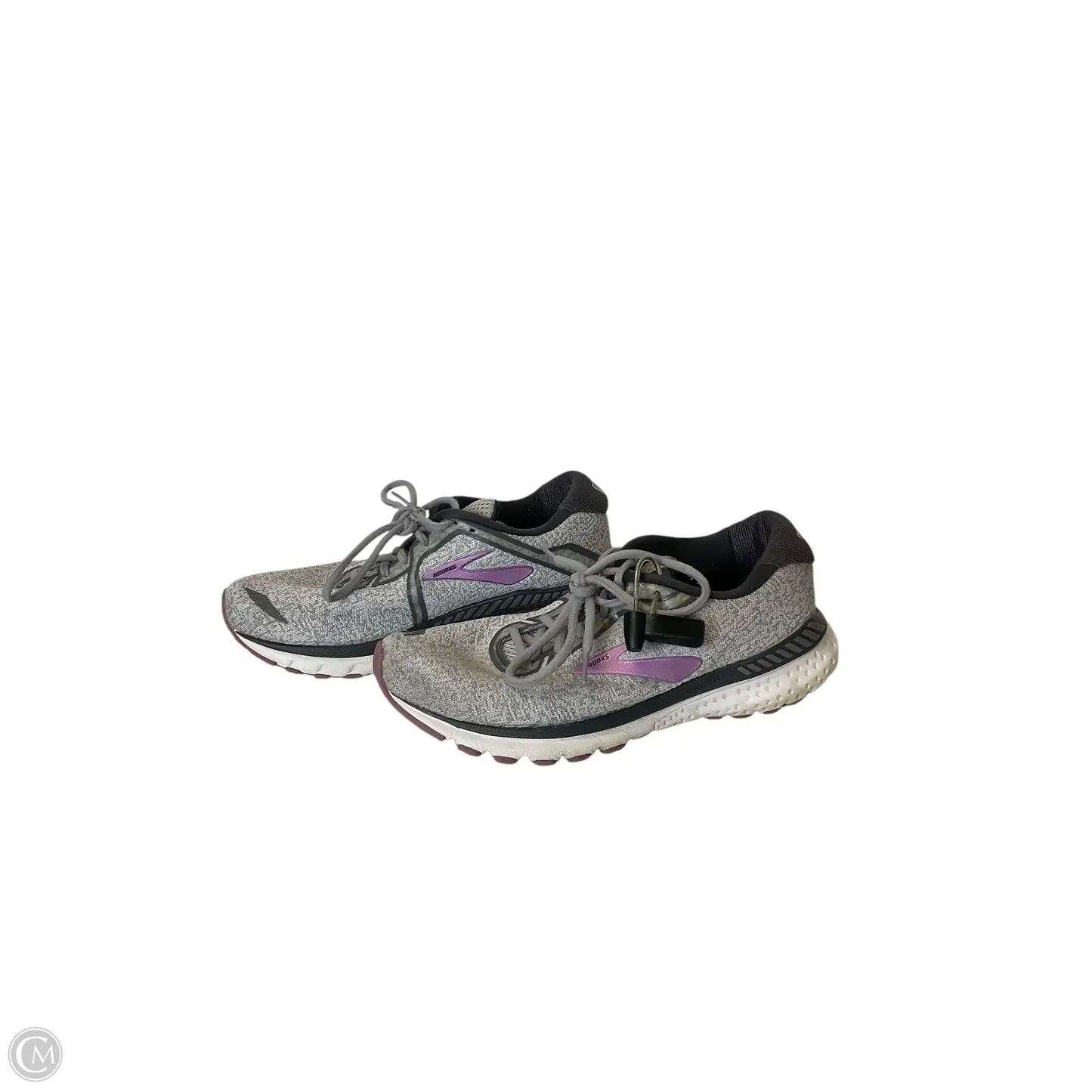 Shoes Athletic By Brooks In Grey, Size: 9.5