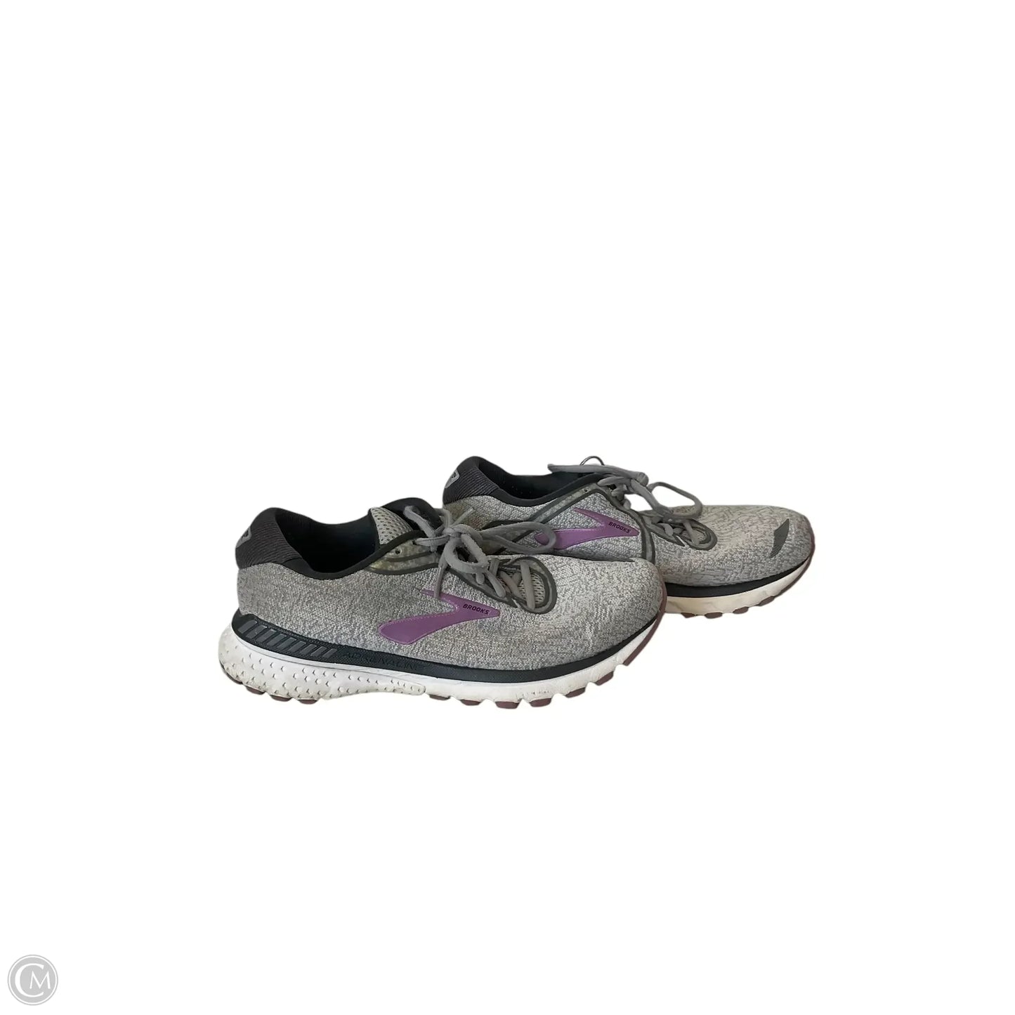 Shoes Athletic By Brooks In Grey, Size: 9.5