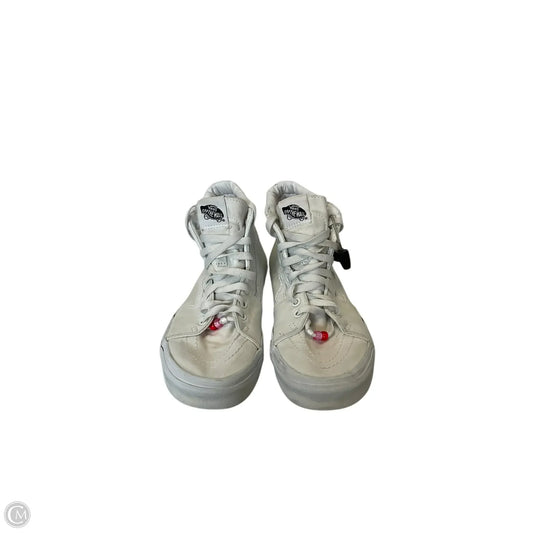 Shoes Sneakers By Vans In White, Size: 9