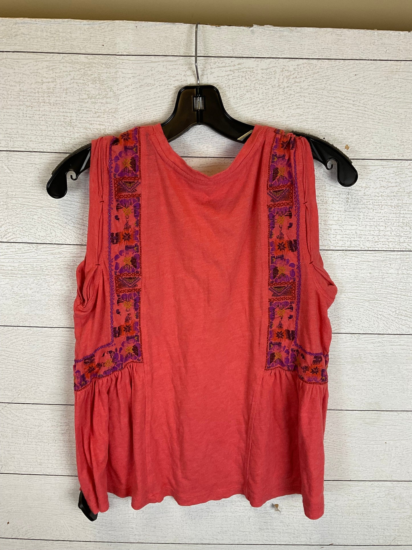 Orange Top Sleeveless Free People, Size M