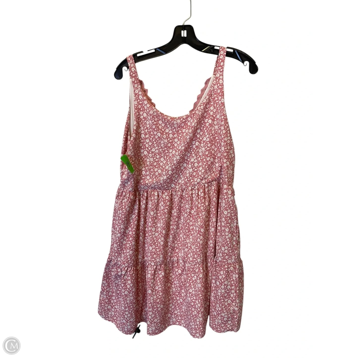 Dress Casual Short By Clothes Mentor In Pink, Size: M