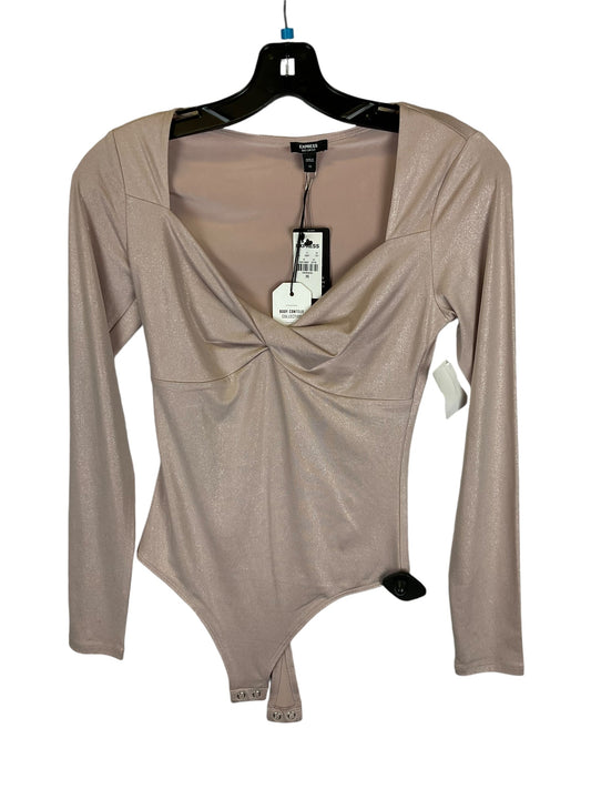 Bodysuit By Express In Pink, Size: Xs