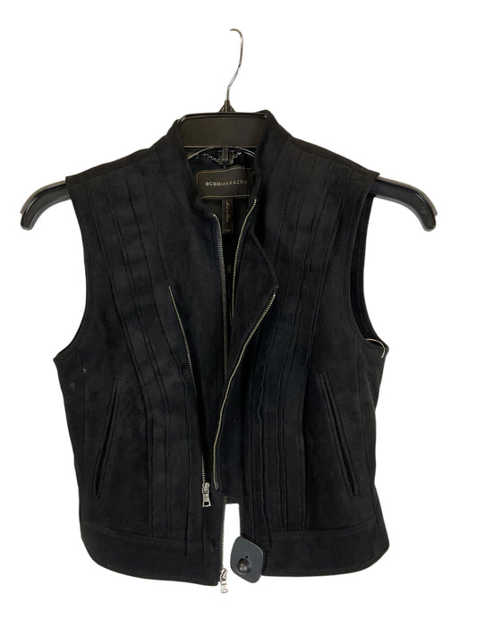 Vest Other By Bcbgmaxazria In Black, Size: Xxs