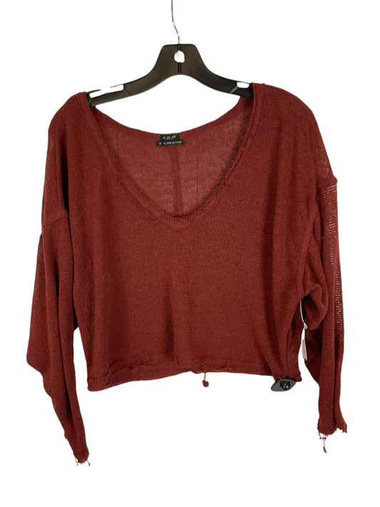 Sweater By Free People In Red, Size: S