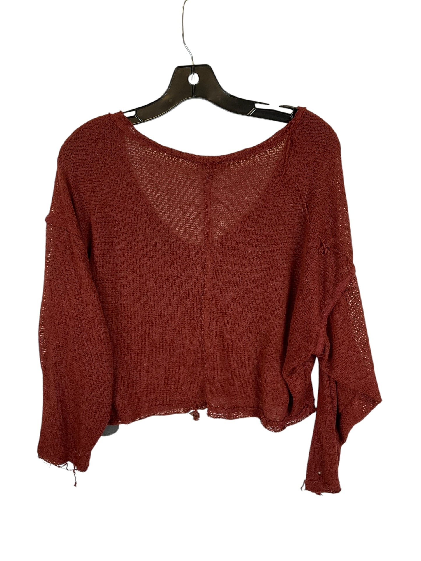 Sweater By Free People In Red, Size: S