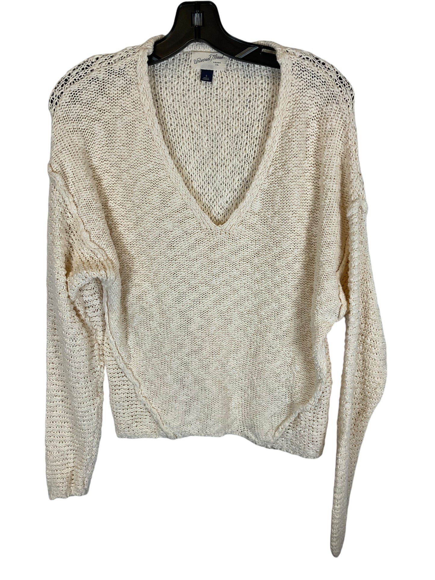 Sweater By Universal Thread In Beige, Size: S