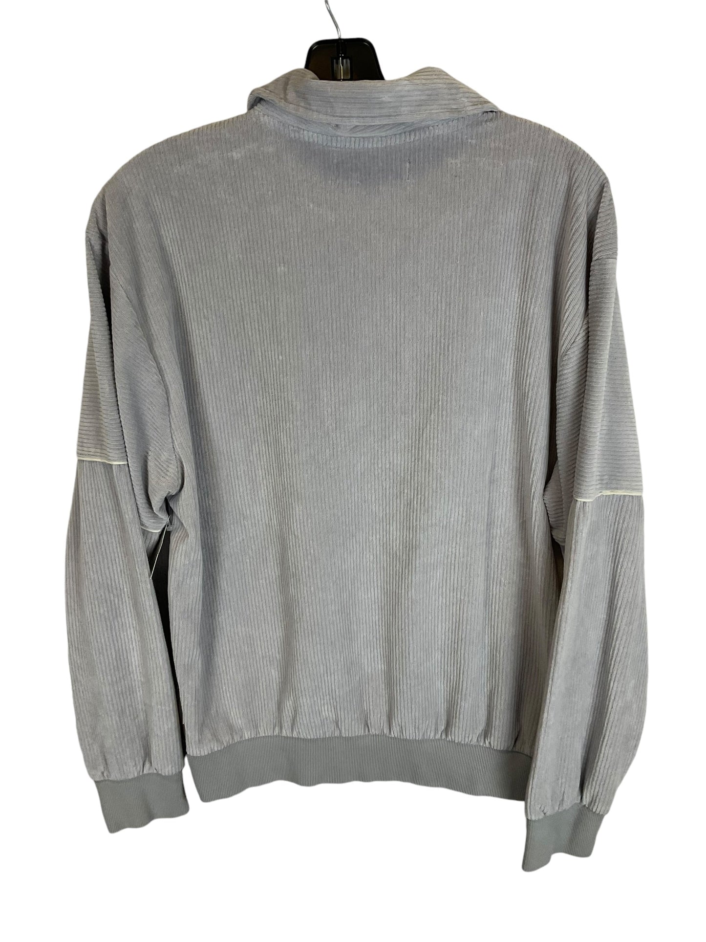 Sweatshirt Collar By Urban Outfitters In Grey, Size: M