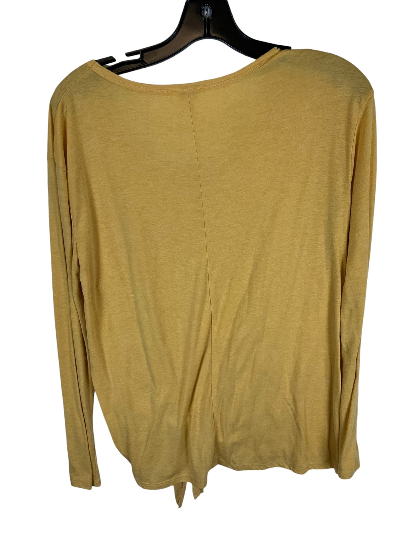 Top Long Sleeve By Umgee In Yellow, Size: S