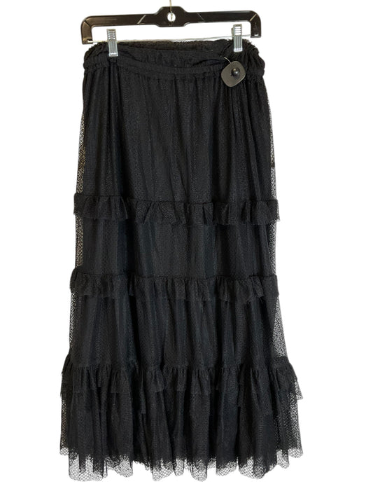 Skirt Maxi By Current Air In Black, Size: L