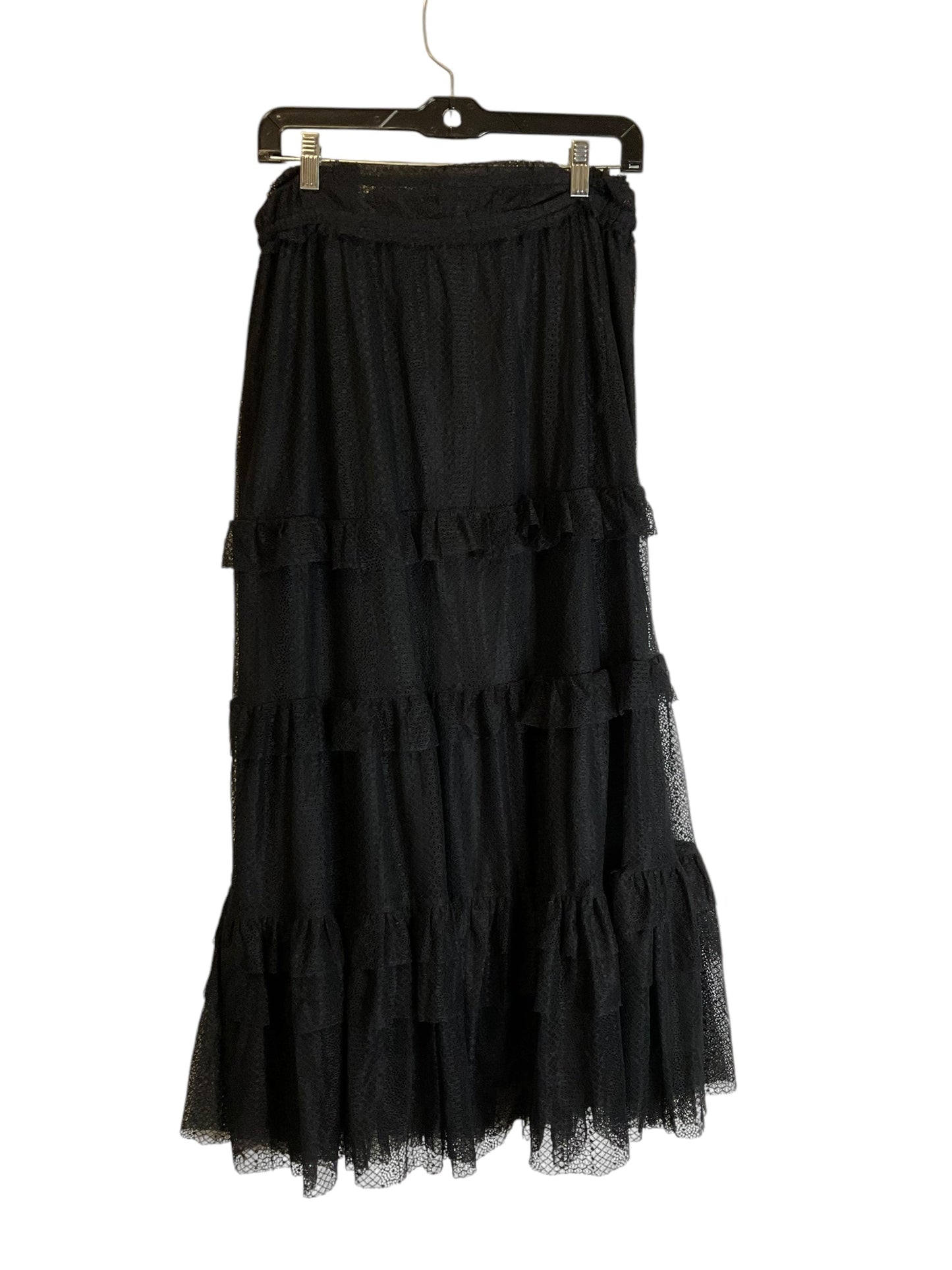 Skirt Maxi By Current Air In Black, Size: L