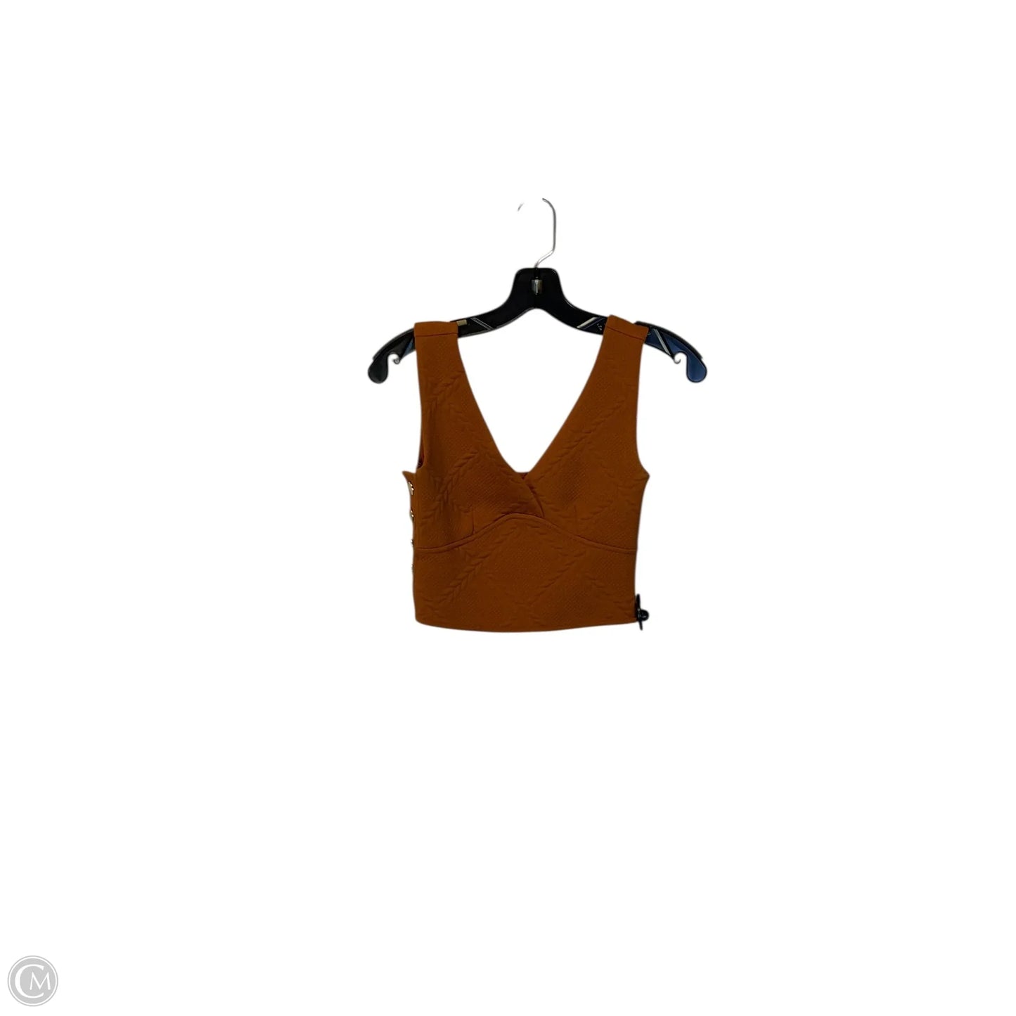 Top Sleeveless By Maeve In Orange, Size: Xxs