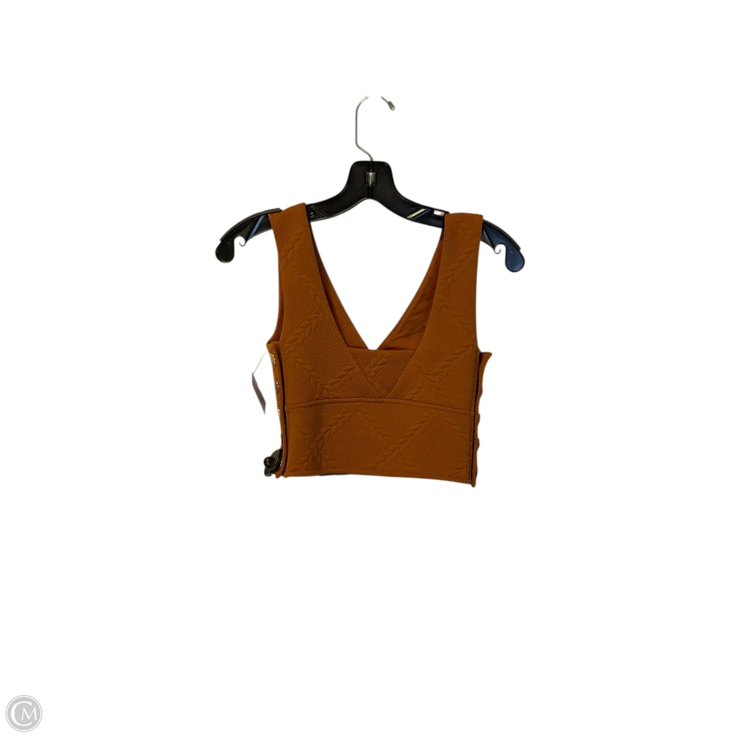 Top Sleeveless By Maeve In Orange, Size: Xxs