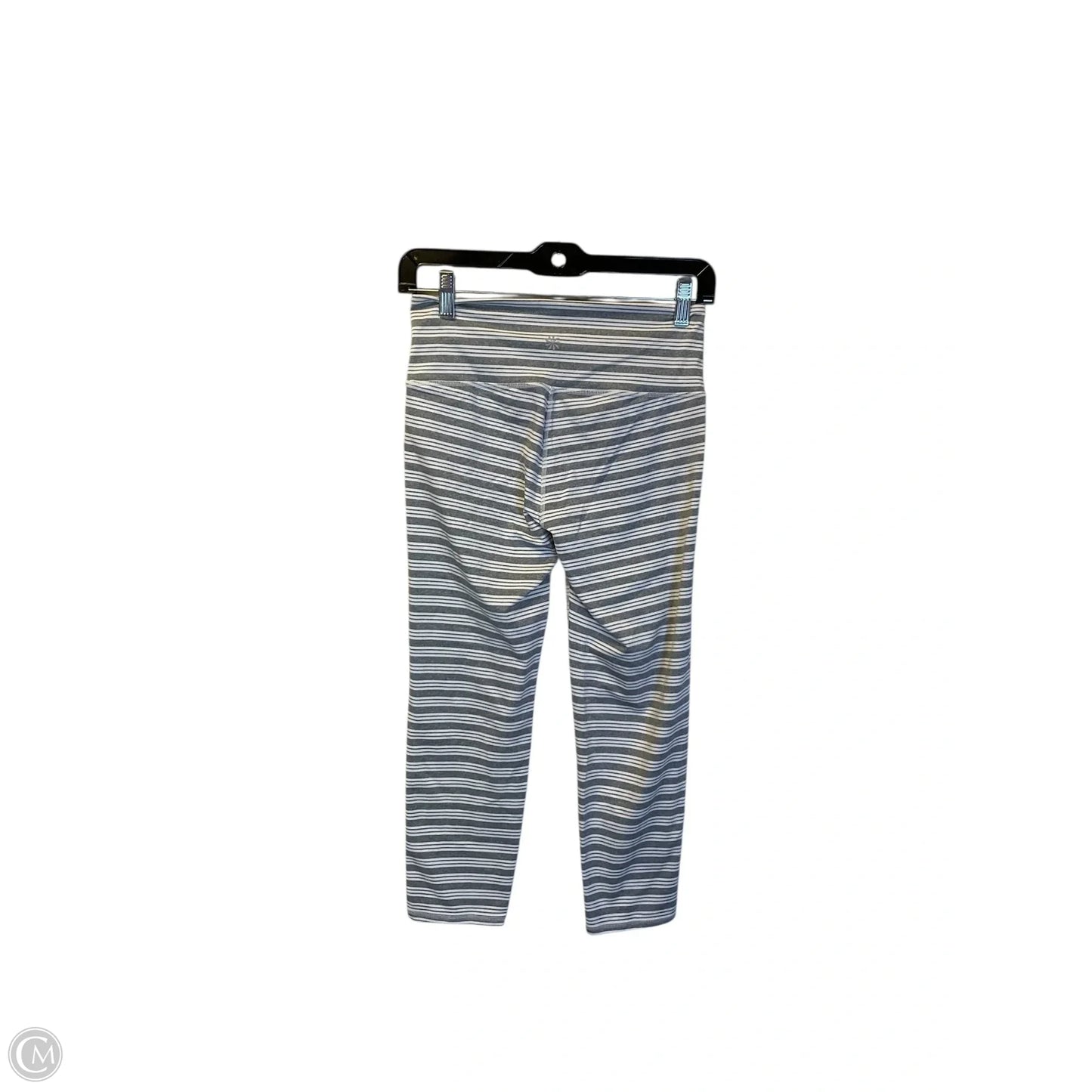 Athletic Leggings By Athleta In Striped Pattern, Size: S