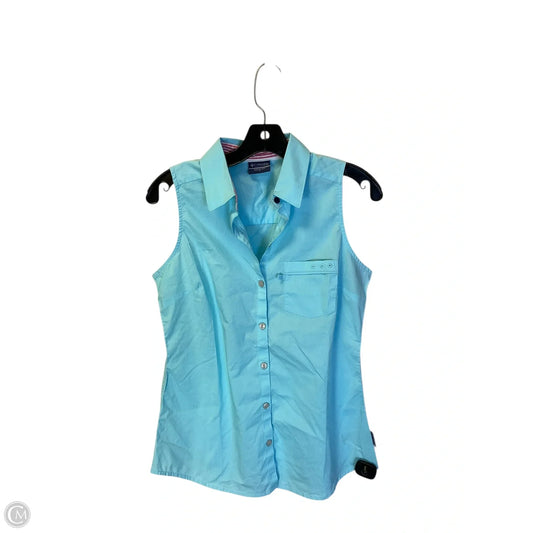 Top Sleeveless By Columbia In Blue, Size: S