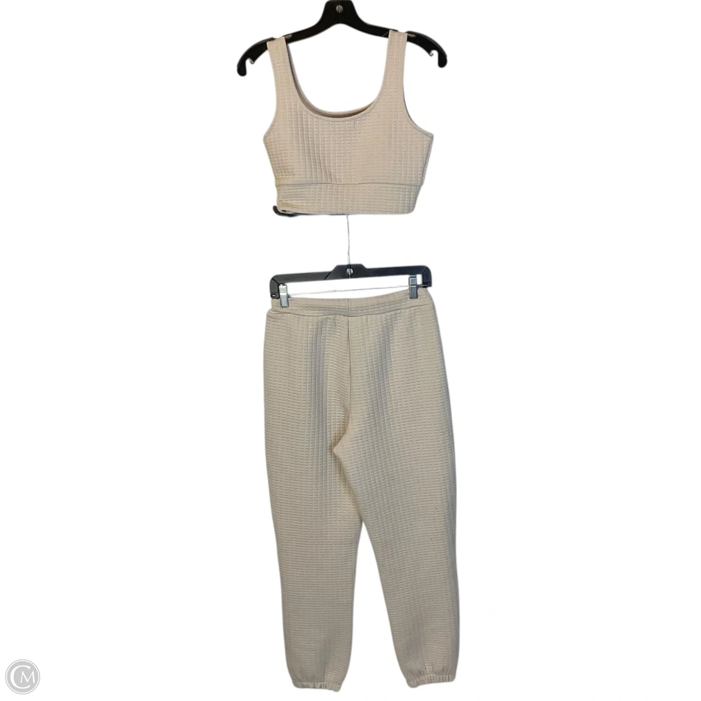 Pants Set 2pc By Clothes Mentor In Tan, Size: Xs