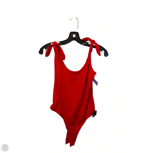 Bodysuit By Crown And Ivy In Red, Size: M