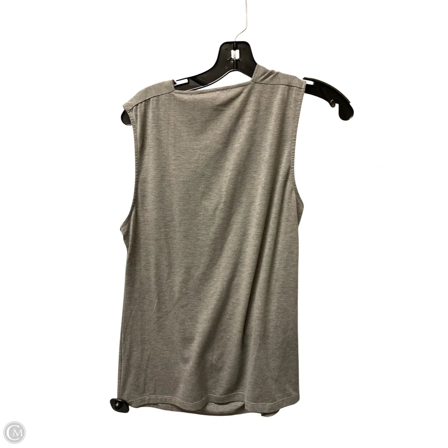 Top Sleeveless By Kenar In Grey, Size: L