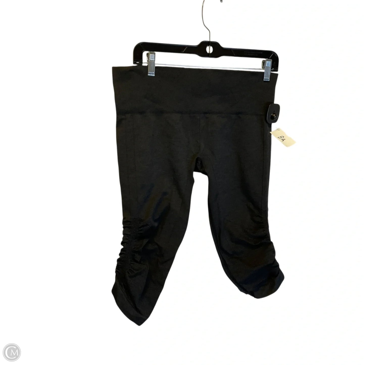 Athletic Capris By Lululemon In Black, Size: M/L
