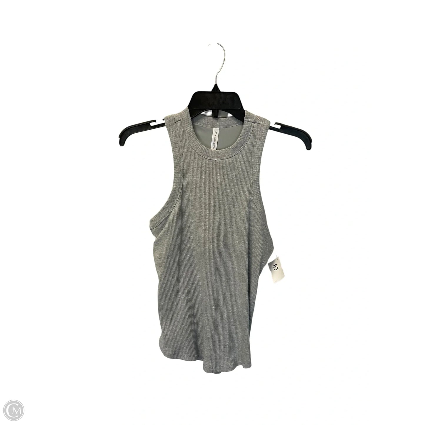 Athletic Tank Top By Fabletics In Grey, Size: L