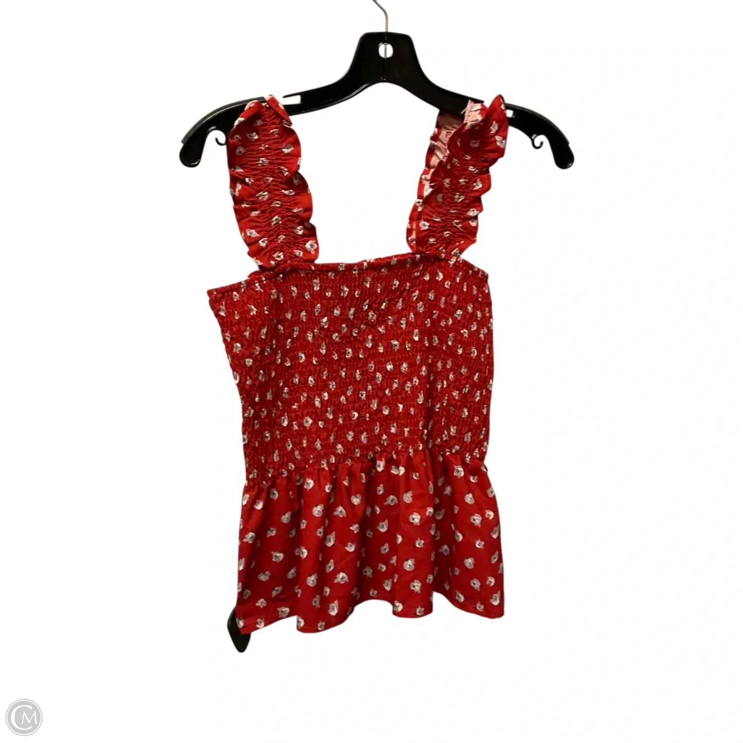 Top Sleeveless By Clothes Mentor In Red, Size: S