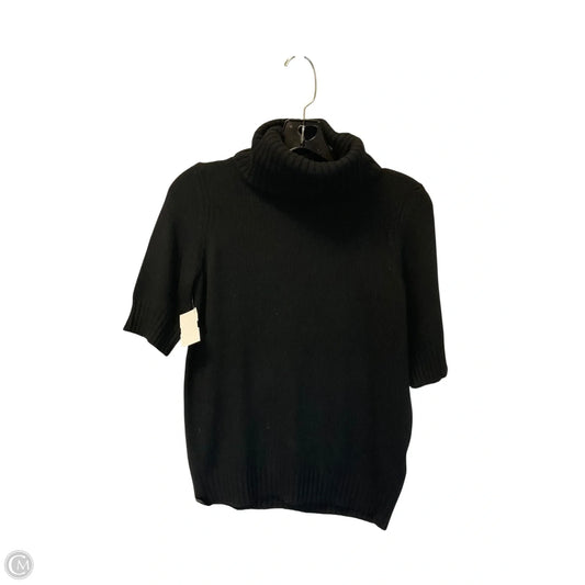 Sweater Short Sleeve By Anthropologie In Black, Size: S