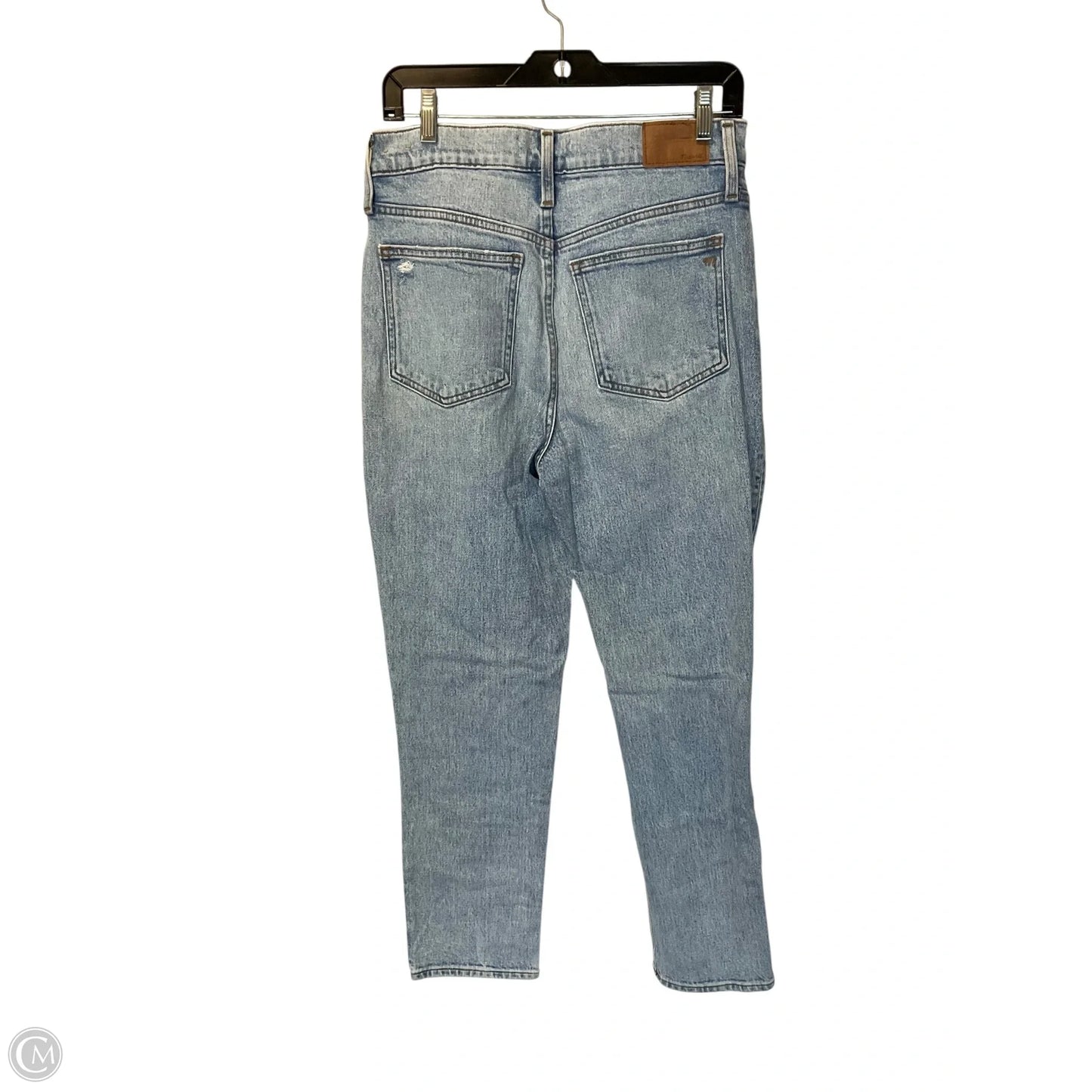 Jeans Cropped By Madewell In Blue Denim, Size: 4