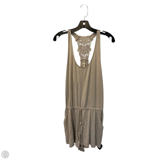 Romper By Aerie In Tan, Size: L