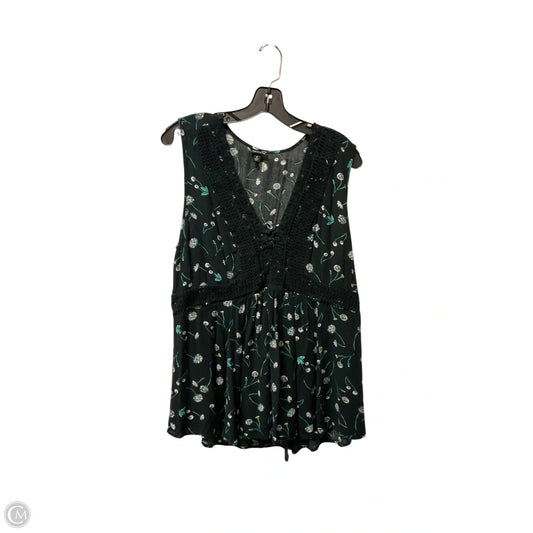 Top Sleeveless By Torrid In Black, Size: Xl
