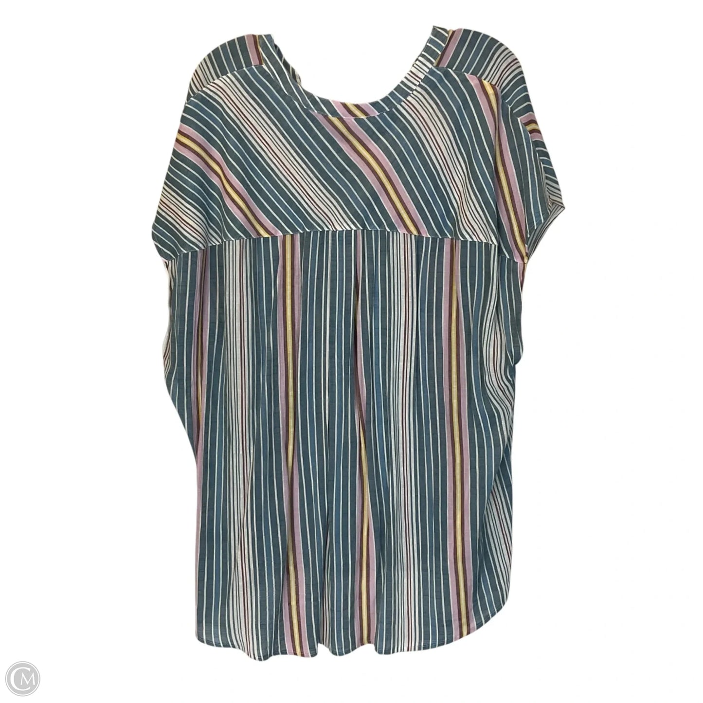 Top Sleeveless By Torrid In Striped Pattern, Size: 3x