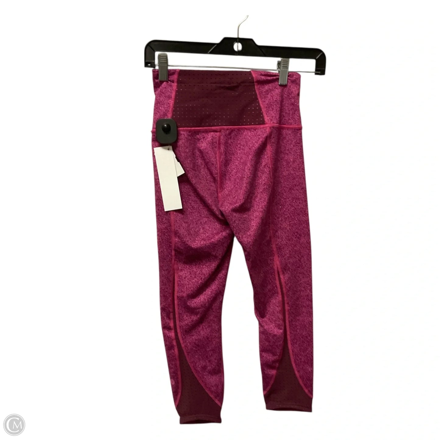 Athletic Leggings Capris By Lululemon In Pink, Size: 4