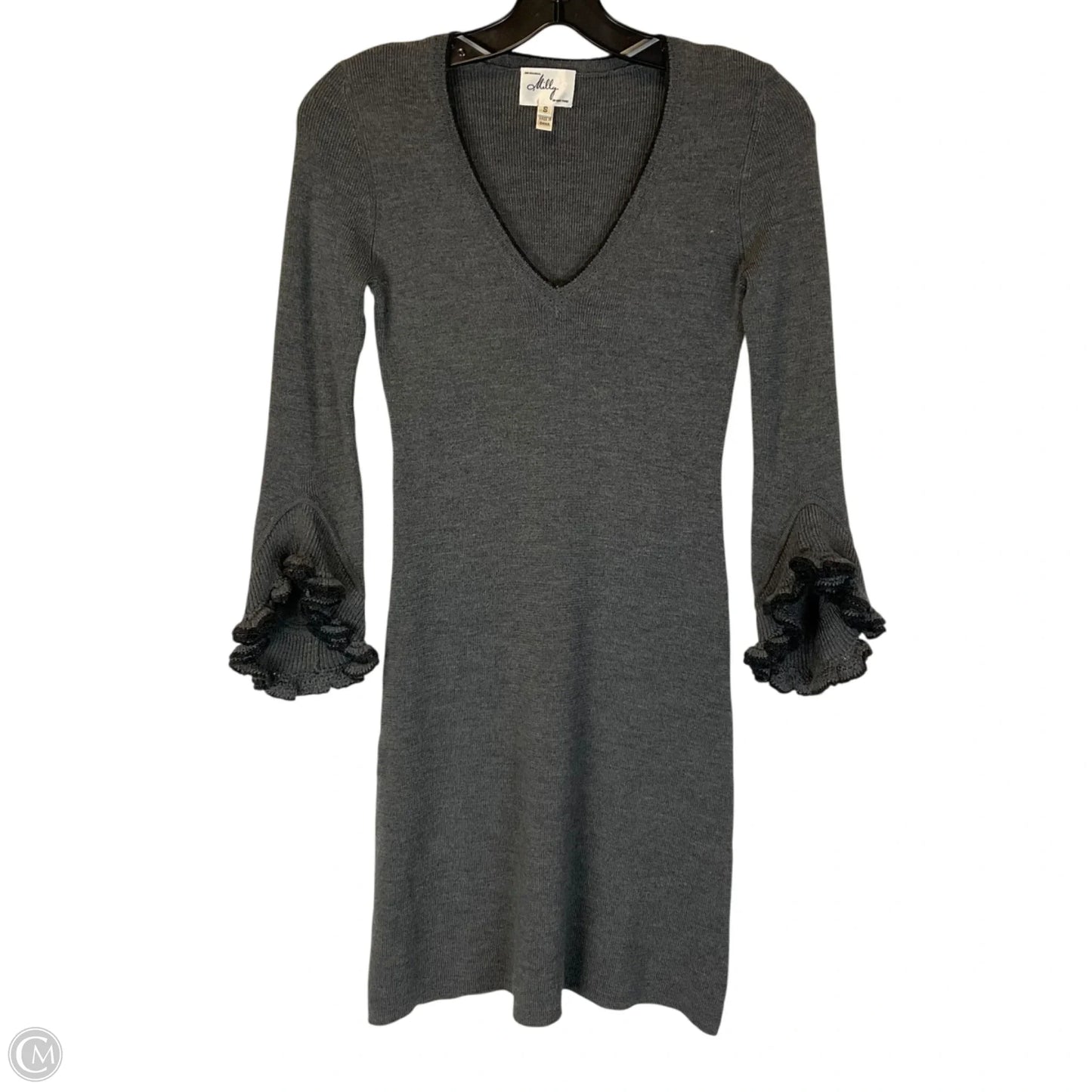 Dress Designer By Milly In Grey, Size: S