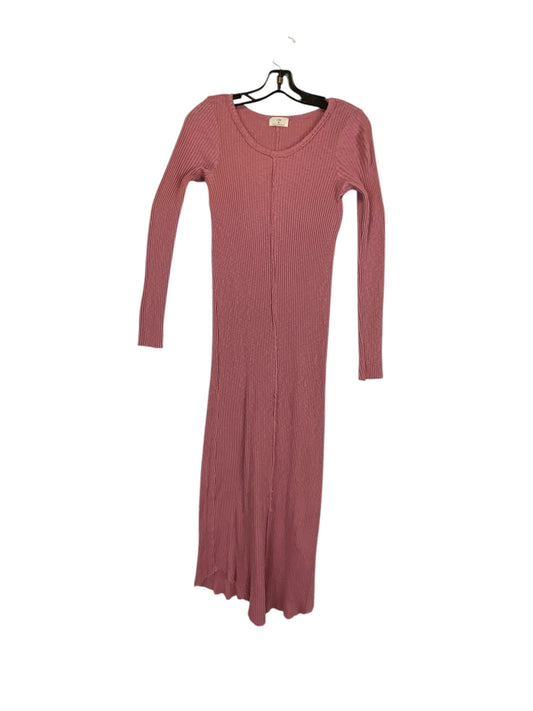 Dress Casual Maxi By T.la In Pink, Size: Xs