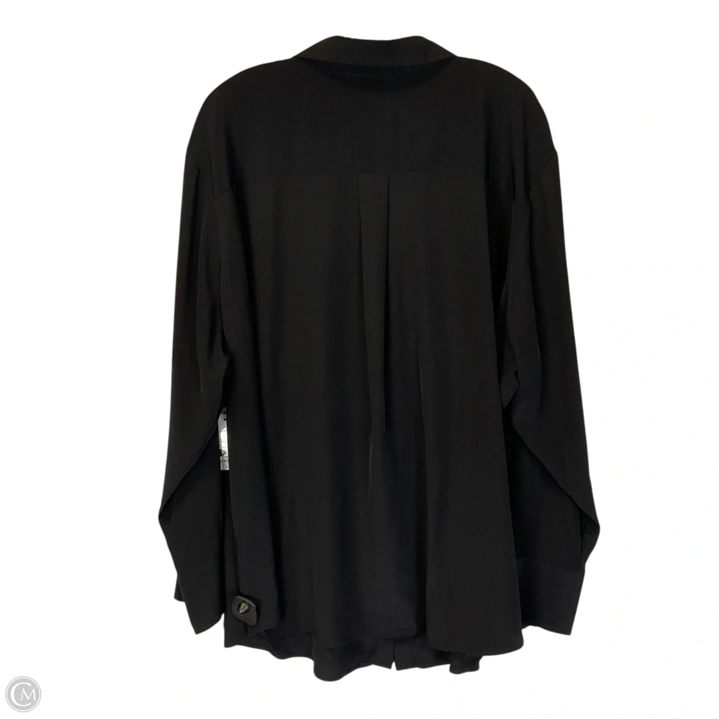 Top Long Sleeve By Nine West In Black, Size: 3x