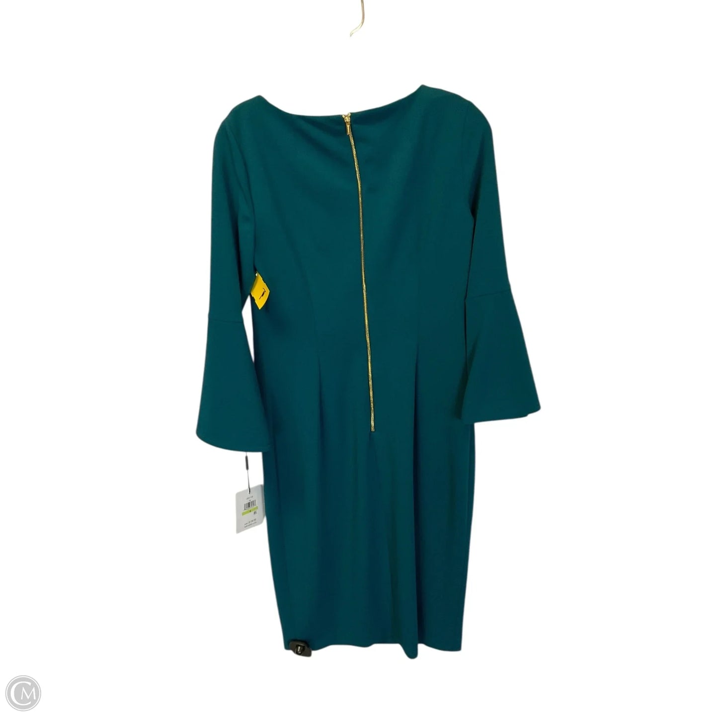 Dress Work By Calvin Klein In Blue, Size: S