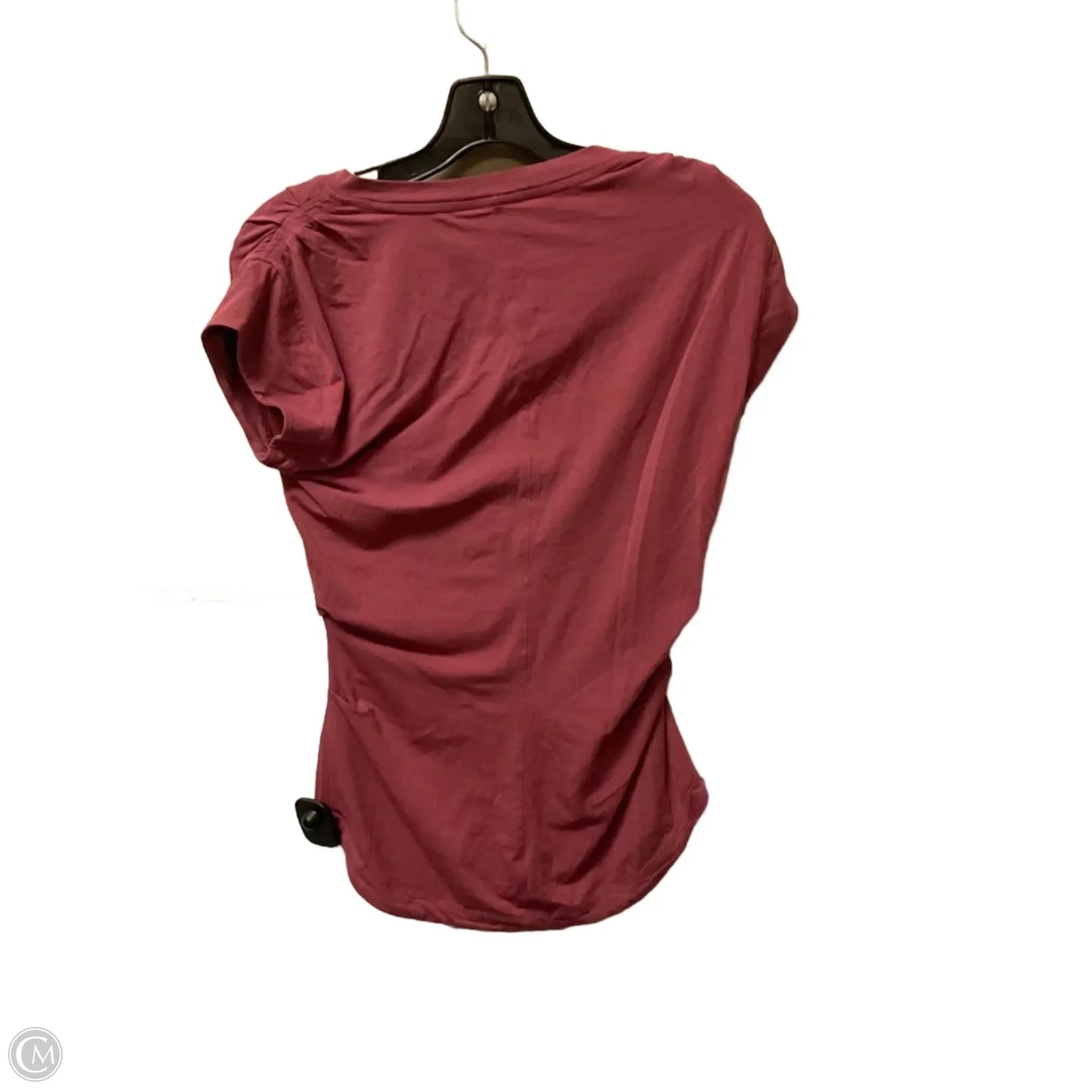 Athletic Top Short Sleeve By Athleta In Red, Size: Xs