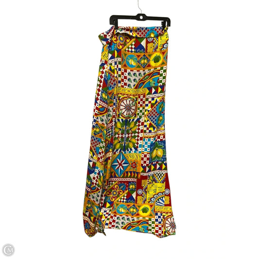 Dress Casual Maxi By Cmb In Multi-colored, Size: M