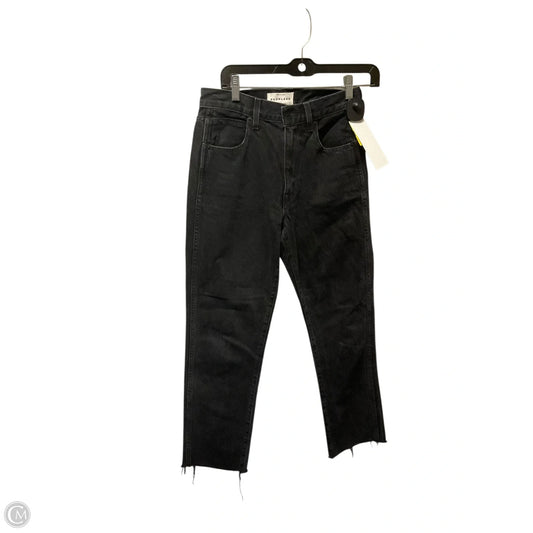 Jeans Straight By Cmb In Black Denim, Size: 4
